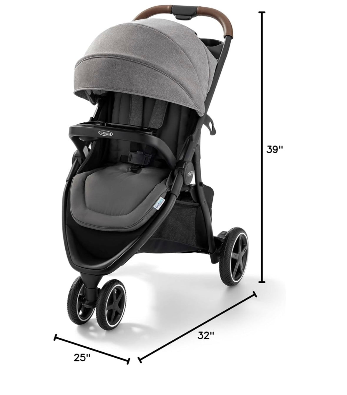 3 wheel stroller