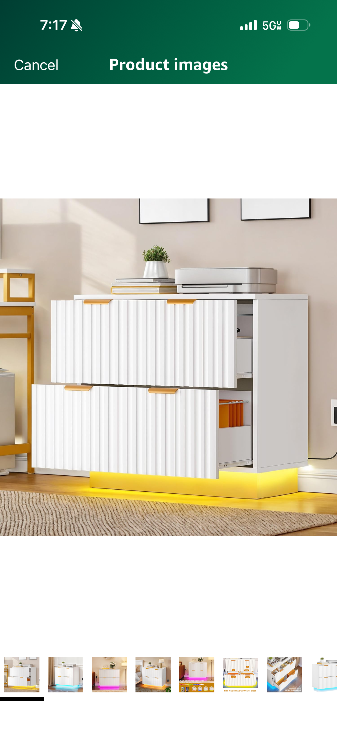 2 drawer file cabinet