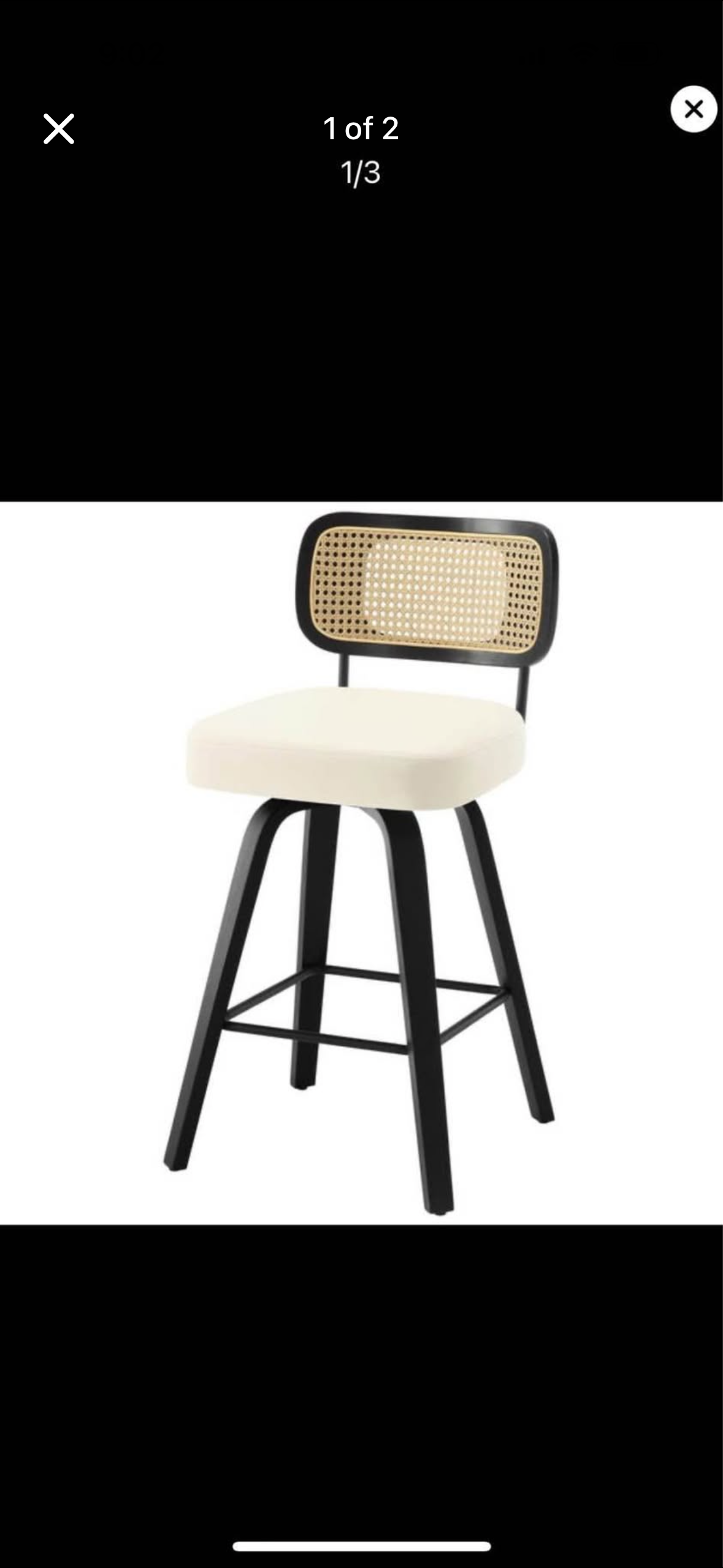 26” swivel stools