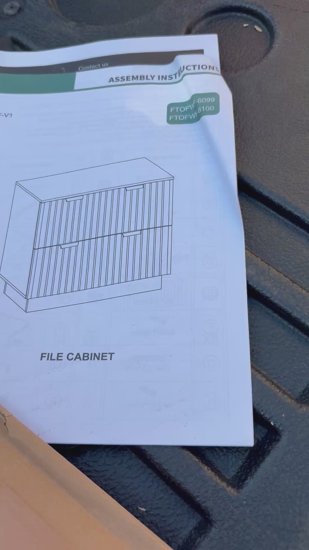 2 drawer file cabinet